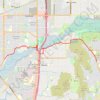 Riv2 trail, distance, elevation, map, profile, GPS track
