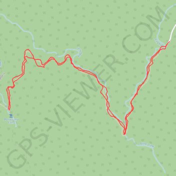 Montezuma Falls trail, distance, elevation, map, profile, GPS track