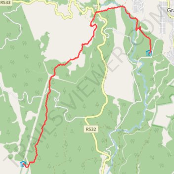 Fanie Botha Mac Mac Hut to Graskop Hut trail, distance, elevation, map, profile, GPS track