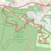 White Rock - Spring Mountain Conservation Estate trail, distance, elevation, map, profile, GPS track