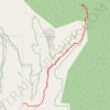Short Creek survey trail, distance, elevation, map, profile, GPS track