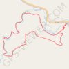 Lovers' Leap Trail in Custer State Park trail, distance, elevation, map, profile, GPS track