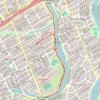 Walk - Rideau Canal trail, distance, elevation, map, profile, GPS track