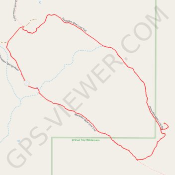Mastodon Peak trail, distance, elevation, map, profile, GPS track