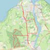 Round the forest trail, distance, elevation, map, profile, GPS track