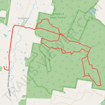 Singletrack is too hard trail, distance, elevation, map, profile, GPS track