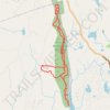 Track 1 trail, distance, elevation, map, profile, GPS track