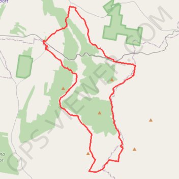 Cookamidgera - House of Commons Mountain loop trail, distance, elevation, map, profile, GPS track